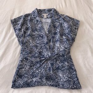 H&M floral print jumpsuit